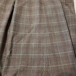Covington stretch gray plaid trousers  22W
